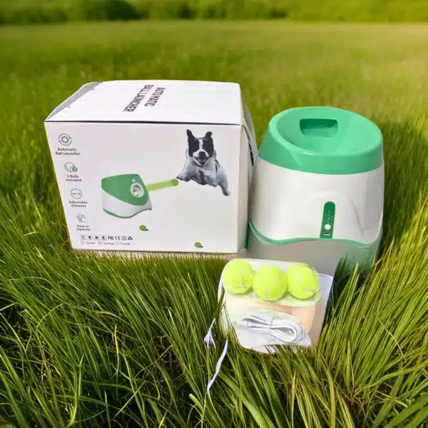 Lanceur de balles vert