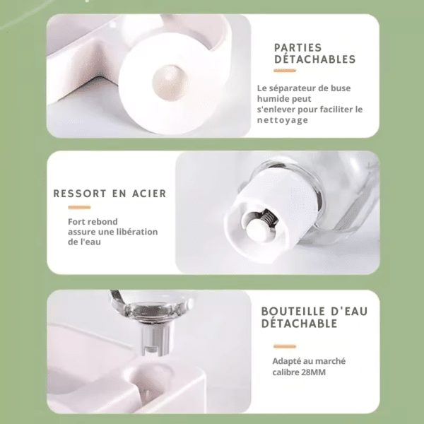 Gamelle distributeur eau fonctionnement