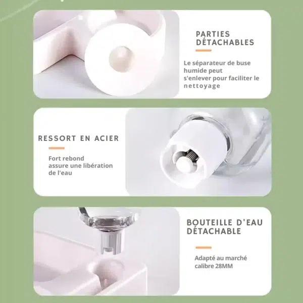 Gamelle distributeur eau fonctionnement