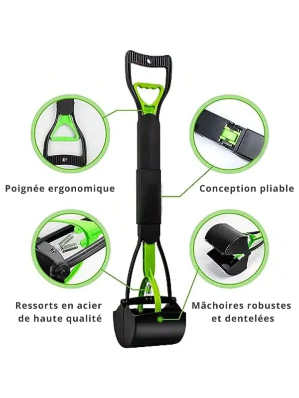 pelle a crotte détails