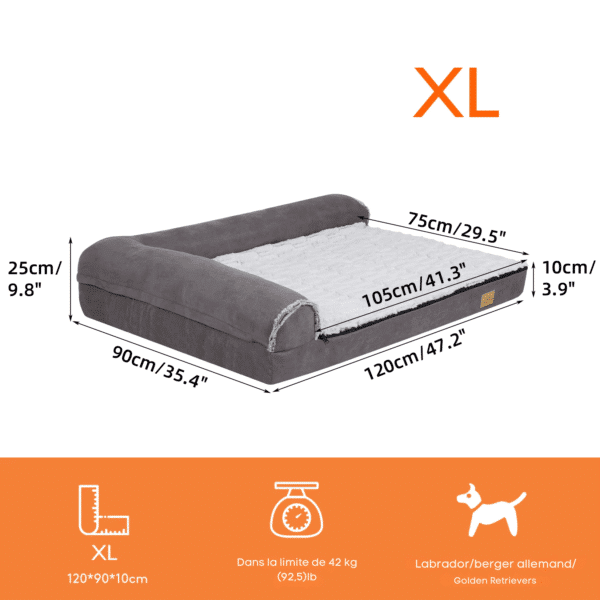 Panier orthopédique chien XL