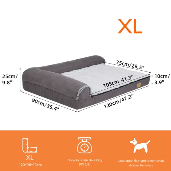 Panier orthopédique chien XL