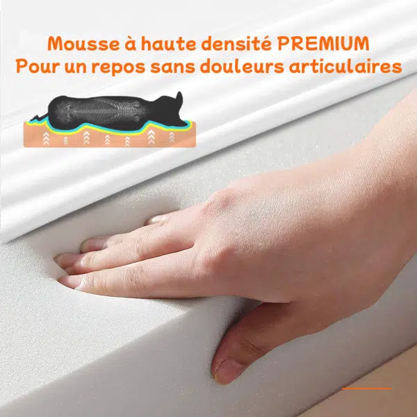 Panier orthopédique chien mousse haute densité