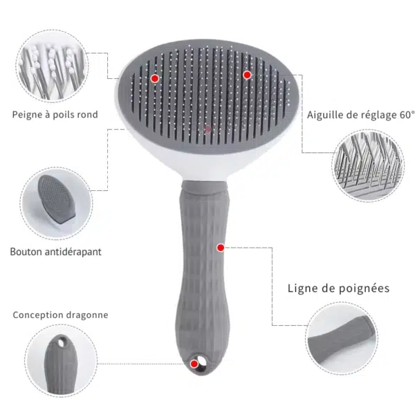 brosse pour chien caractéristiques