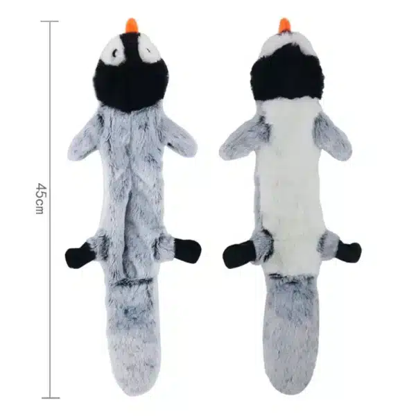 Peluche vide pour chien pingouin