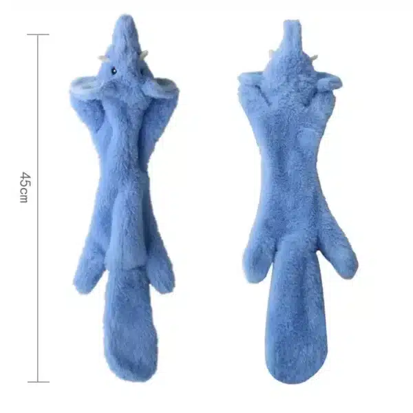 Peluche vide pour chien elephant