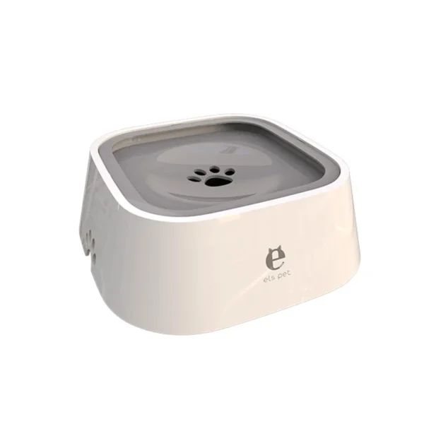 distributeur eau pour chien gris