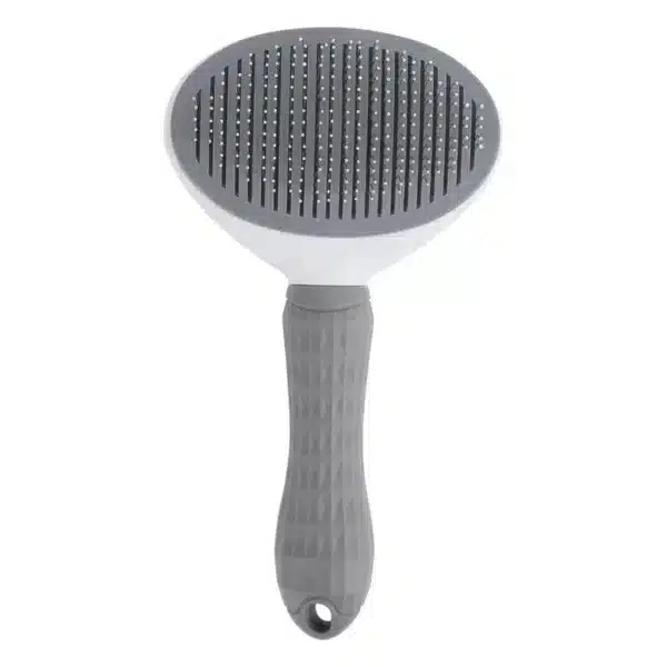 brosse pour chien gris