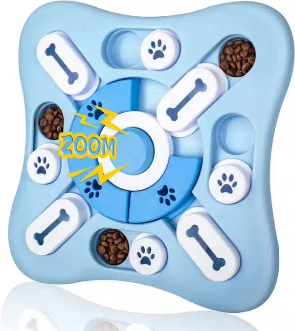 Puzzle sonore pour chien bleu
