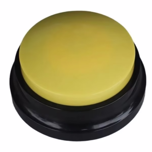 Bouton de communication jaune