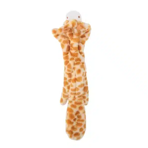 Peluche vide pour chien girafe
