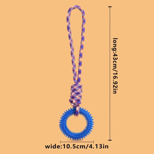 Anneau corde pour chien - taille