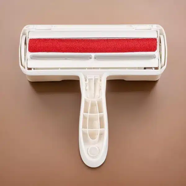 rouleau anti-poil rouge