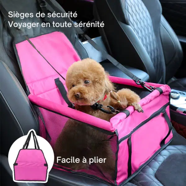 Installation Siège voiture chien