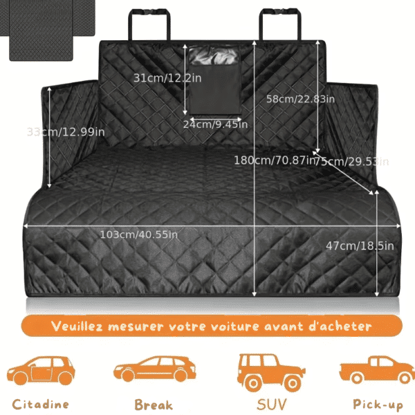 taille protection coffre