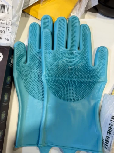 Gants toilettage chien - PawGlove photo review
