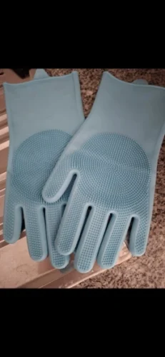 Gants toilettage chien - PawGlove photo review