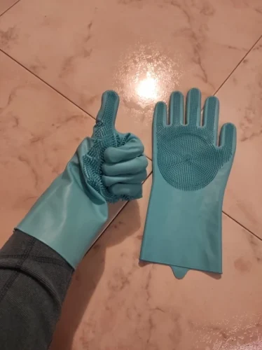 Gants toilettage chien - PawGlove photo review