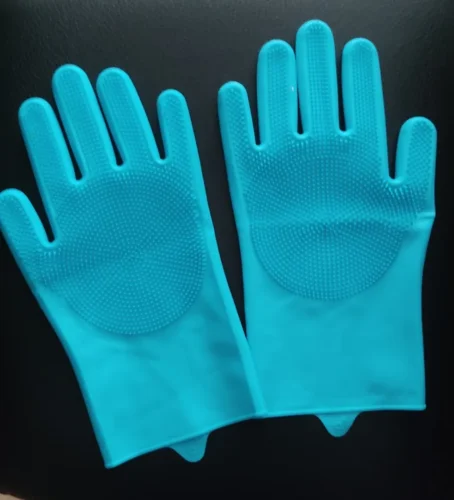 Gants toilettage chien - PawGlove photo review