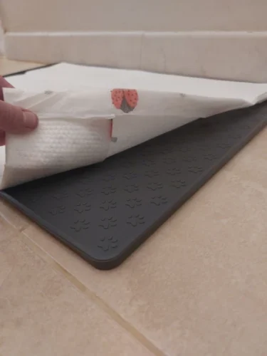 Tapis gamelle pour chien - Canimat photo review